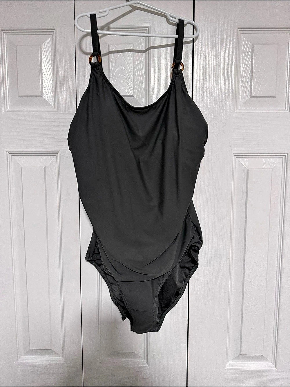 aquarose green/grey ish One-Piece Swimsuit Like New